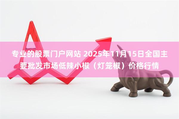 专业的股票门户网站 2025年11月15日全国主要批发市场低辣小椒（灯笼椒）价格行情